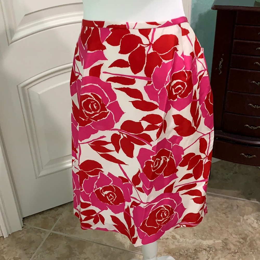 Maggie London silk skirt